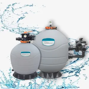 Elevate Commercial Pool Filtration Standards High Pressure Filters Activated Carbon Stainless Steel Tanks Top Mount Nozzles