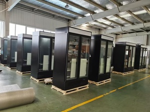 Dusung 3 cửa kính thương mại dọc năng lượng lạnh đồ uống đồ uống hiển thị tủ lạnh tủ đông - Product Image 4