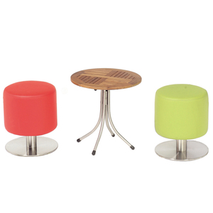 Manufacturer Direct Modern Style <strong>Bean</strong> <strong>Bag</strong> Round <strong>Pouffe</strong> Knit Handmade Ottoman Pouf for Home - Product Image 4