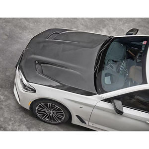 Pour <span class=keywords><strong>BMW</strong></span> <span class=keywords><strong>F90</strong></span> M5 série 5 G30 <span class=keywords><strong>520i</strong></span> 525i 530i kit de carrosserie de capot en Fiber de carbone pièces automobiles Style B - Product Image 4
