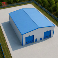 Bâtiment métallique préfabriqué ZTSS moderne et économique en structure industrielle en acier pour ateliers et entrepôts