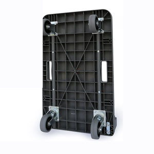 150-250KG Chariot à plate-forme robuste pliable à <span class=keywords><strong>4</strong></span> roues avec roues pivotantes pour le déplacement de la cargaison - Product Image 3
