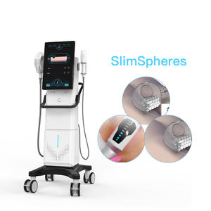 8D Roller Vacuum Body Sculpture Machine Drenagem Linfática Esferas internas do rolo de esferas não invasivas 2 alças Roller - Product Image 6