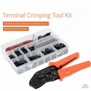 ชุดเครื่องมือจีบสายไฟฟ้าอุตสาหกรรม TAIYUE SN-28B เหล็กกล้าคาร์บอนสูง พร้อมอุปกรณ์เสริมด้านหน้า รองรับสายขนาด 23 AWG จำนวน 1550 ชิ้น - Product Image 2