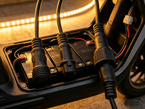 ขั้วต่อกันน้ำ IP67 M18 แบบ 2 ขา ตัวผู้ ตัวเมีย <span class=keywords><strong>สาย</strong></span>เคเบิลสำหรับ<span class=keywords><strong>ไฟ</strong></span> LED <span class=keywords><strong>ราคา</strong></span>โรงงาน ปรับแต่งได้ <span class=keywords><strong>สาย</strong></span>ต่อ PVC ยาว 0.6ม.-3ม. - Product Image 5