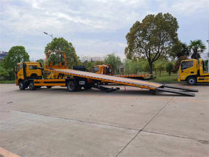 شاحنة سحب FAW 6x2 عالية الجودة بهيكل مسطح قابل للإمالة والانزلاق بحمولة 30 طن - Product Image 5