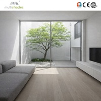 Ventanas fijas de gran tamaño NFRC, de aluminio, resistentes a huracanes, con doble acristalamiento, para esquinas de suelo, tipo cuadro, curvadas.