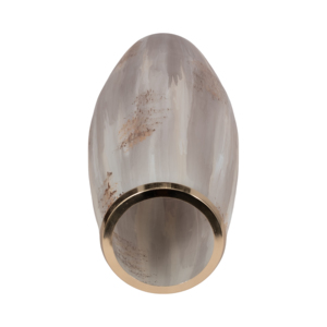 Vaso in vetro curvo per soggiorno, decorazione per la casa, pezzo d'accento per composizioni floreali - Product Image 5