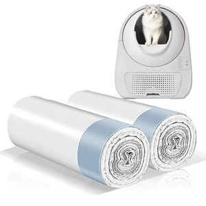 Catlink AI için kediler için 2 Rolls Pet kaka poşetleri plastik çöp torbası akıllı ses otomatik kedi kum kabı özel köpek - Product Image 1
