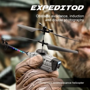 Drone télécommandé électrique spécialisé KY202 en plastique avec double caméra 4K, évitement d'obstacles et vol stationnaire, hélicoptère RC Quadcopter - Product Image 5