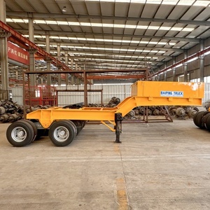 Camión de Plataforma Baja de 25-30 Toneladas, 3 Ejes, para Carga de Contenedores, Semirremolque de Plataforma Baja, BAIPING TRUCK Mechanical - Product Image 5