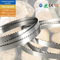 Service OEM complet : Lames de scie à ruban trempées pour le durcissement des dents, pour scierie portative Woodmizer LT15, pour une coupe efficace du bois dur