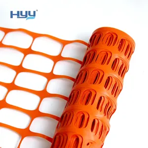 An toàn hàng rào nhựa hàng rào Net phổ biến màu cam nhựa HDPE hàng rào an toàn