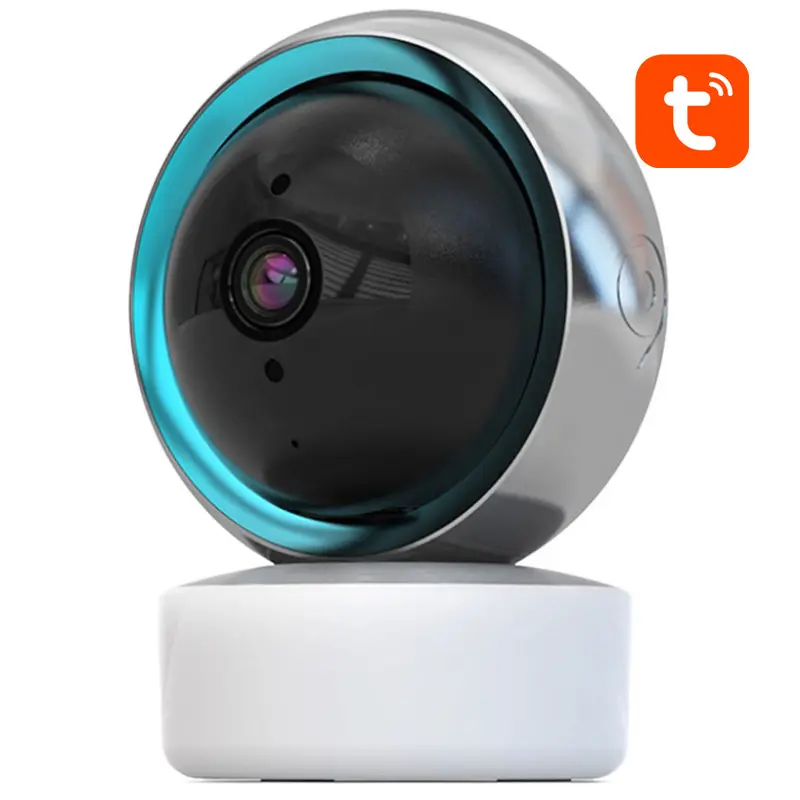 Tuya Smart 5GHz Wifi Video Vigilancia HD Seguimiento automático Visión nocturna Audio bidireccional Nube Seguridad para el hogar Cámara IP