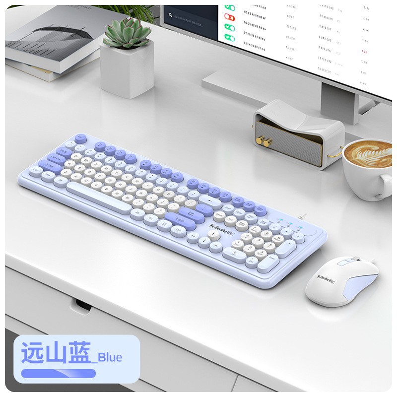 Kit Razer Viper KM200 [Azul Montaña Distant]