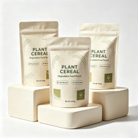 Sachets Doypack Personnalisés en Papier Kraft Biodégradable avec Fermeture Zip pour Emballage Alimentaire, Snacks, Café et Produits Durables