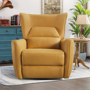 Doser vải hiện đại điện một chỗ ngồi xoay và <span class=keywords><strong>Rocker</strong></span> ngồi có thể ngả với tựa lưng rộng cho đồ nội thất phòng khách - Product Image 6