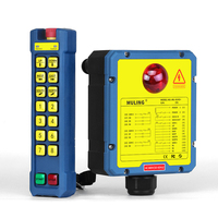 Control remoto de grúa de 868MHz de rendimiento estable de más de, Control remoto de polipasto eléctrico inmediatamente ajustable