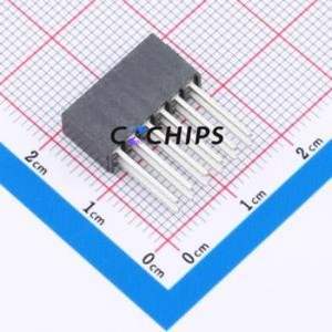 SSQ-106-03-T-D Pin Socket Through hole Component (THT),P=2.54mm Connector 2.54mm 2.54mm Through Hole Double Row - Product Image 2