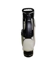 Sac de golf portable de luxe en cuir PU durable, entièrement imperméable, texture crocodile, pour un demi-jeu de clubs de golf pour hommes