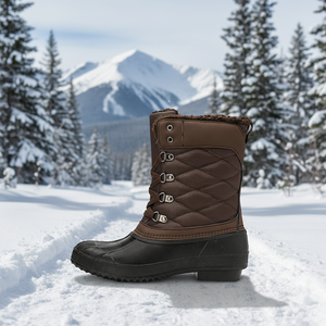<span class=keywords><strong>Bottes</strong></span> de <span class=keywords><strong>chasse</strong></span> et de neige imperméables, coupe-vent, antidérapantes, rehaussantes, montantes jusqu'au genou pour <span class=keywords><strong>femme</strong></span>, avec semelle intérieure en EVA, pour automne/hiver - Product Image 1