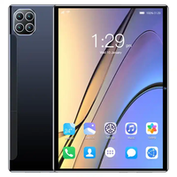 Chine pas cher Tablette 8 pouces 10 pouces Android Wifi Caméras Tablette 4 + 128g Carte Sim Tablettes d'éducation PC