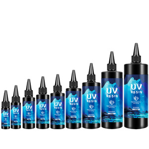 Résine UV transparente haute qualité 25g, faible odeur, durcissement rapide pour la fabrication de bijoux, kit de colle UV transparente pour loisirs créatifs DIY - Product Image 1