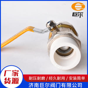 Válvulas de Bola de Doble Unión PPR para Control Manual de Alta Temperatura para Tuberías de Agua, Aire Acondicionado, Protección Contra Incendios, Maquinaria OEM - Product Image 5