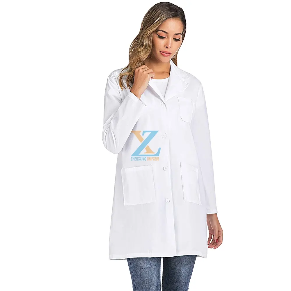 Hot Sale Einfarbige Kosmeto logie Medizinische Uniform Doctor Lab Coats