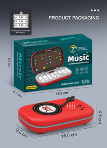 <span class=keywords><strong>Jeu</strong></span> de rythme de musique portable pour enfants 8 touches 7 Modes Instrument de musique jouet éducatif pour jouer Machine à pousser rapide - Product Image 5