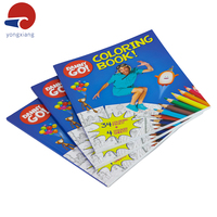 Livre de coloriage pour enfants adultes, impression personnalisée, livre d'éducation de haute qualité, impression couleur complète pour le dessin des enfants