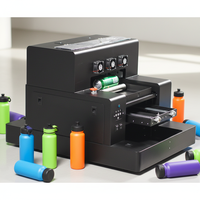 Printer UV Mini A4-Printer Flatbed UV Termurah Terkecil untuk Pencetakan Penutup Ponsel dengan Perangkat Lunak Kepala Cetak L805