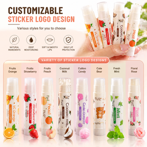 Bálsamo Labial con Sabor a Frutas Naturales, Hidratante de Larga Duración, Marca Privada, Cuidado Labial para Niños y Adultos, OEM - Product Image 2