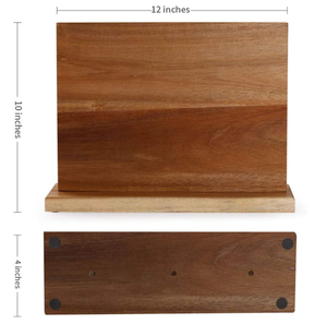 Soporte magnético para bloque de cuchillos de cocina para el hogar, soportes magnéticos con fuertes imanes mejorados, soporte multifuncional para cuchillos de almacenamiento - Product Image 5