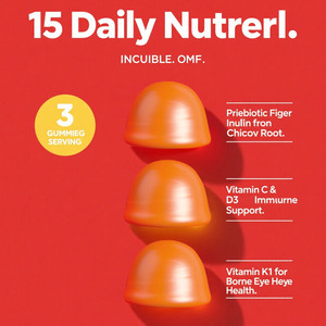 Gummies multivitaminées personnalisées OEM pour enfants et adolescents, enrichies en vitamines D3, B12, B6, zinc, biotine, folate et prébiotiques pour favoriser la digestion - Product Image 4