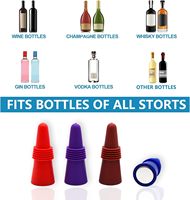 Bouchons en silicone ONEQUAN pour bouteilles de bière, bouteilles de soda et bouteilles de vin – Scelleurs de qualité professionnelle
