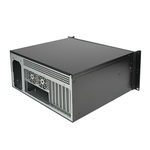 เคสเซิร์ฟเวอร์อุตสาหกรรม 4U รุ่น Industrial Control Rack ขนาด 390 มม. ทำจากอะลูมิเนียม รองรับเมนบอร์ด EATX แบบ Dual CPU สำหรับเวิร์กสเตชัน รูปแบบ ATX พร้อมพัดลมระบายความร้อน วัสดุโลหะ มีสินค้าพร้อมส่ง - Product Image 3