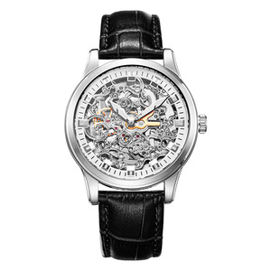High-end Brand <b>Mechanical</b> <b>Watch</b> Men's Automatic Business Luminous Stainless Steel Leather Pointer 30M Water Resistant U0001G Hig - Product Image 3