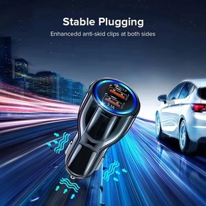LAIMODA QC3.0 33W Phone Usb <strong>Adapter</strong> c Type Portable Mobile <strong>Usbc</strong> 12v Cell QC3.0 Super Multi Fast Charging Car Charger - Product Image 5