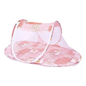 Portable Foldable Baby Bed <b>Net</b> Polyester Newborn Sleep Bed for Travel - Product Image 1