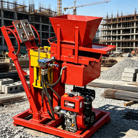 Machine à Briques Semi-Automatique WT2-25 Écologique pour Blocs de Terre Cuite