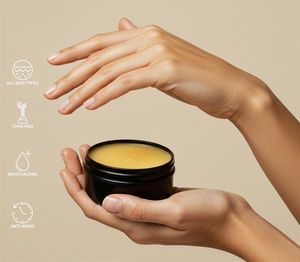 Marque privée Baume à l'hélichryse en douceur Hydratant végan aux herbes Baume pour les pieds et le corps pour hommes et femmes - Product Image 5