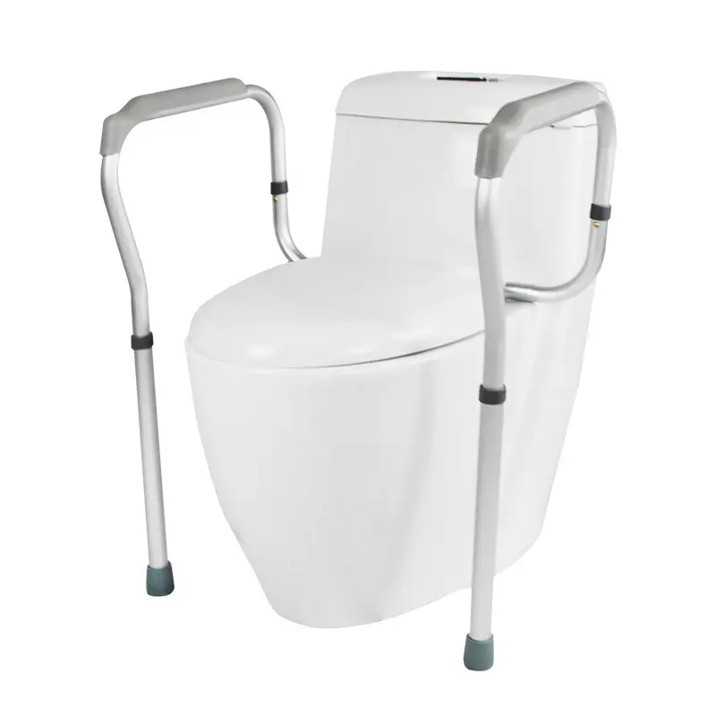 Hot sale disabled toilet grab rail maternity bathroom help standing toilet frame
