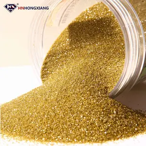 China Fornecedor De Corte De Pedra Em Bruto Material Amarelo Pó de Diamante Sintético Monocristalino 3040 Mesh Pó de Diamante