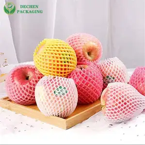 Mesh Tube Packaging Wine Bottle Sleeve Wrap Foam Netting For Fruits Mesh Tube Packaging Wine Bottle Sleeve Wrap Foam Netting For Fruits