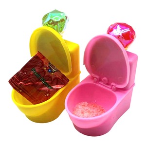 Logotipo personalizado Halal Kids Candy Toy Funny Toilet Lollipops and Popping Candy - Product Image 4