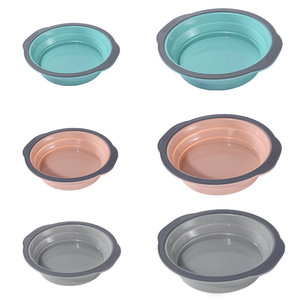 Molde redondo de silicona para pastel chiffon de 7 y 9 pulgadas, apto para horno, utensilios para hornear pasteles - Product Image 5