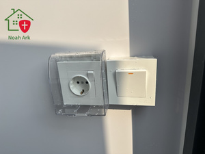 Système de toilettes portables modernes intégrés avec panneau sandwich anti-graffiti, réservoir de stockage des eaux usées, installation facile - Product Image 6