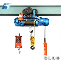 Palans électriques à câble de 3 tonnes avec verrouillage de sécurité, 220V 380V, machine de levage de haute qualité, palan électrique à câble CD MD