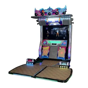 Easyfun atacado 55 "lcd 2 jogadores moeda empurrador de jogo máquina de dança apenas máquina de arcade de dança